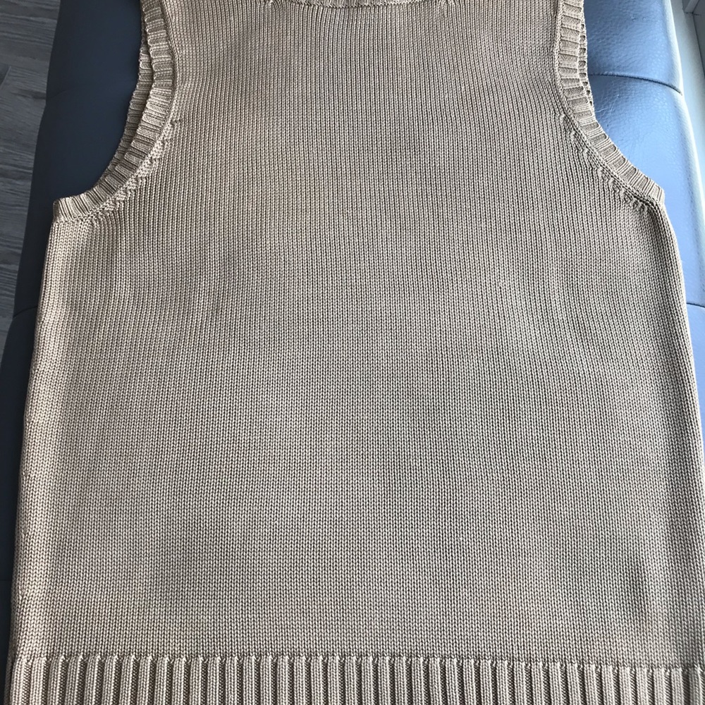 Ralph Lauren Silk Sleeveless Turtleneck - Picture 3 of 4